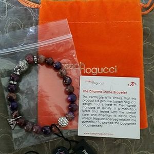 NWT Joseph Nogucci genuine stone bracelet